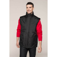 Personalized winter jacket with removable sleeve, Men's Bodywarmer, Size: S, Color: Black, Size: S, Color: Navy, Size: S, Color:
