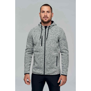 Personalized melange sports jacket, Men's Sports Equipment, Size: S, Color: Gray melange, Size: S, Color: Blue melange, Size: m,