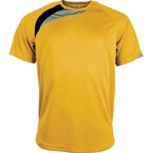 Proact custom sports t-shirt, Men's Sports Equipment, Size: S, Color: black/white/grey, Size: S, Color: blue white gray, Size: S