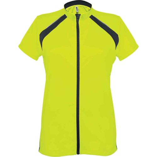 Personalized women's bikewear jacket, Women's Sports Equipment, Size: XS, Color: Galbeon fluorescent, Size: S, Color: Galbeon fl