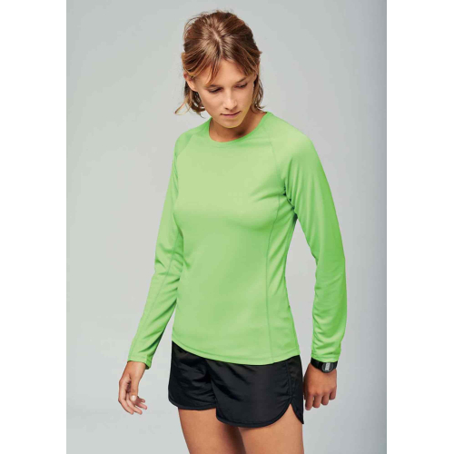 Tricou cu maneca lunga pentru dama, Echipamente sportive pentru dama