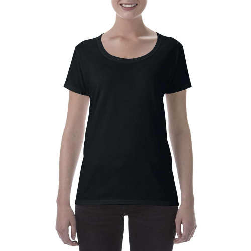 Custom low-cut T-shirt for women, Women t-shirts, Size: S, Color: White, Size: S, Color: Black, Size: S, Color: rosu, Size: S, C
