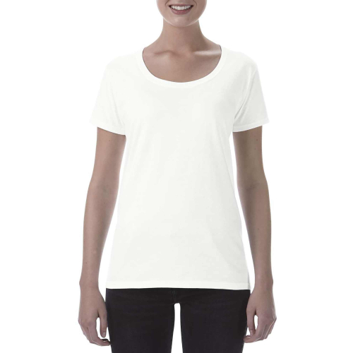 Custom low-cut T-shirt for women, Women t-shirts, Size: S, Color: White, Size: S, Color: Black, Size: S, Color: rosu, Size: S, C