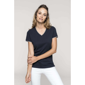Tricou din bumbac pique, Tricouri pentru dama