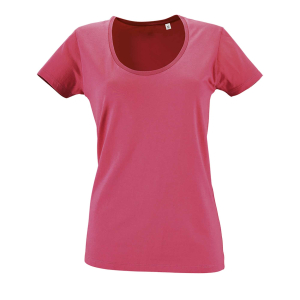 Metropolitan custom low-cut T-shirt, Women t-shirts, Size: S, Color: White, Size: S, Color: Black, Size: S, Color: rosu, Size: S 2