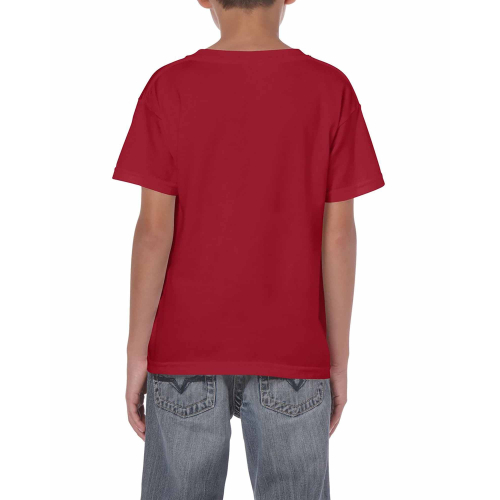 Heavy classic custom t-shirt for kids, Kid's T-shirts, Size: XS, Color: White, Size: XS, Color: Black, Size: XS, Color: rosu, Si