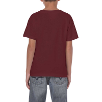 Heavy classic custom t-shirt for kids, Kid's T-shirts, Size: XS, Color: White, Size: XS, Color: Black, Size: XS, Color: rosu, Si
