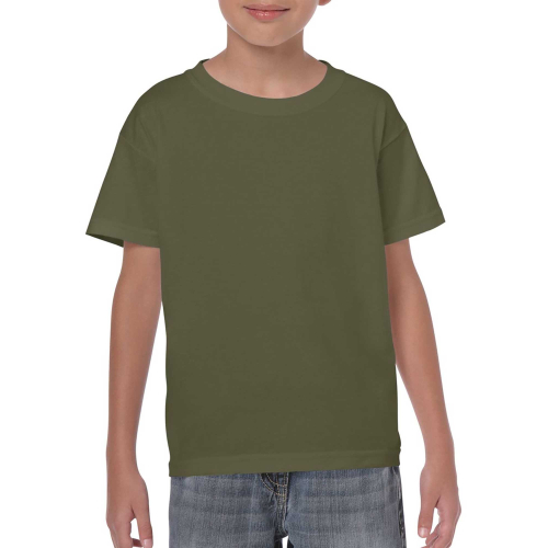Heavy classic custom t-shirt for kids, Kid's T-shirts, Size: XS, Color: White, Size: XS, Color: Black, Size: XS, Color: rosu, Si