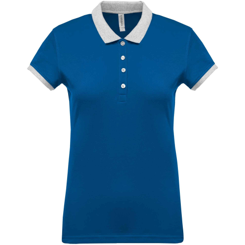 Two-Tone custom polo shirt for women, Women's Polo Shirts, Size: XS, Color: White, Size: XS, Color: Black, Size: XS, Color: rosu