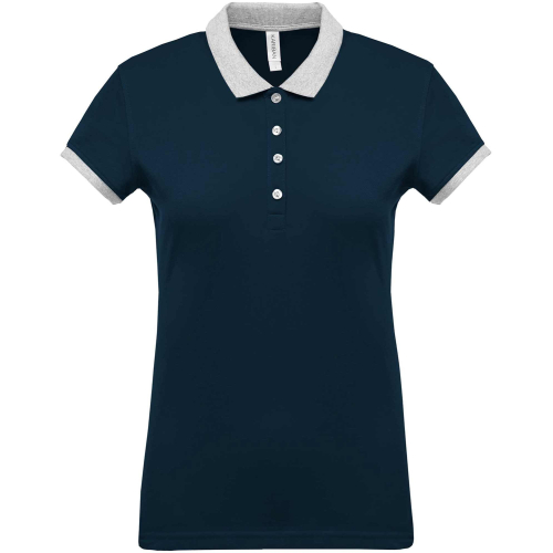 Tricou polo Two-Tone pentru dama, Tricouri polo pentru dama