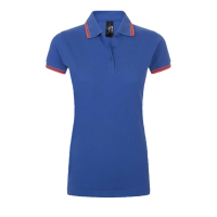 Pasadena custom polo shirt for women, Women's Polo Shirts, Size: S, Color: black and white, Size: S, Color: dark green with whit