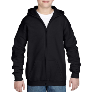 Personalized zip-up hoodie for kids, Kids Hoodies, Size: XS, Color: Black, Size: XS, Color: rosu, Size: XS, Color: Grey, Size: X
