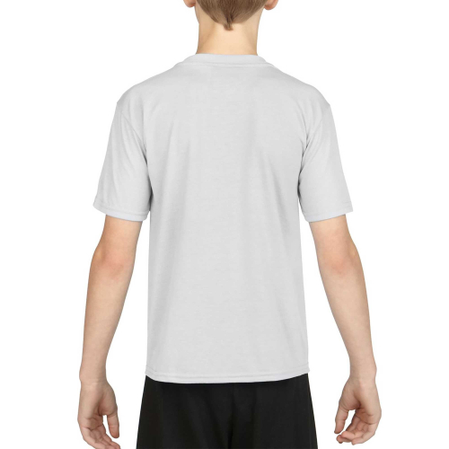 Custom polyester sports t-shirt for children, Custom Products, Size: XS, Color: White, Size: XS, Color: Black, Size: XS, Color: 