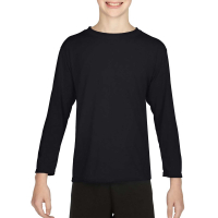 Personalized T-shirt with long sleeves for children, Kids Sports Equipment, Size: XS, Color: White, Size: XS, Color: Black, Size