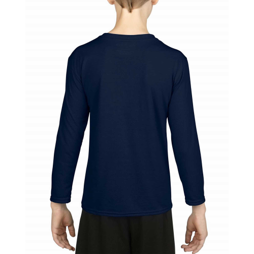 Personalized T-shirt with long sleeves for children, Kids Sports Equipment, Size: XS, Color: White, Size: XS, Color: Black, Size