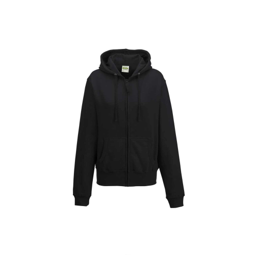AWDIS custom zip up hoodie, Women's Hoodies, Size: XS, Color: White, Size: XS, Color: Black, Size: XS, Color: ash grey, Size: XS