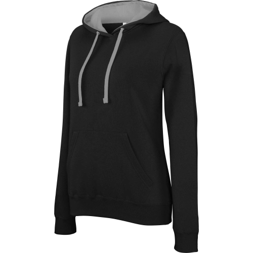 Two-tone customized sweatshirt for women, Women's Hoodies, Size: XS, Color: White-yellow, Size: XS, Color: white/red, Size: XS, 