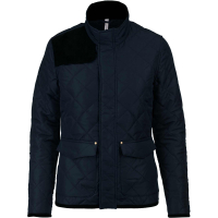 Personalized quilted jacket for women, Women's Bodywarmer, Size: XS, Color: Black, Size: XS, Color: Navy, Size: XS, Color: Choco