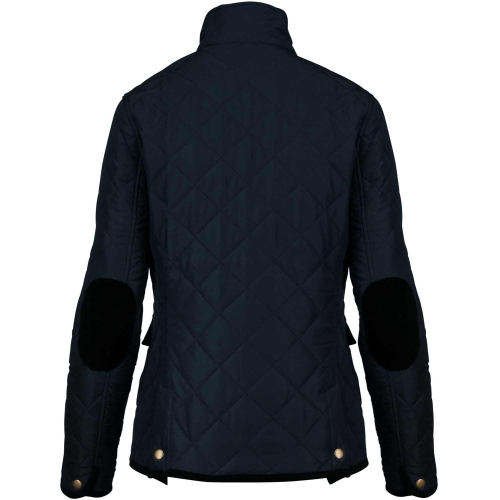 Personalized quilted jacket for women, Women's Bodywarmer, Size: XS, Color: Black, Size: XS, Color: Navy, Size: XS, Color: Choco