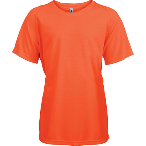 Tricou sport crew-neck pentru copii, Echipamente sportive pentru copii