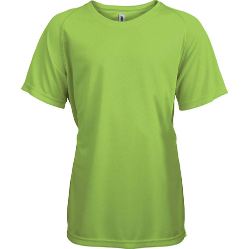Customized sports crew-neck T-shirt for children, Kids Sports Equipment, Size: 6 - 8 ani, Color: White, Size: 6 - 8 ani, Color: 