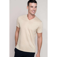 Custom Kariban V-neck t-shirt, Men's t-shirts, Size: S, Color: White, Size: S, Color: Black, Size: S, Color: Sand, Size: S, Colo