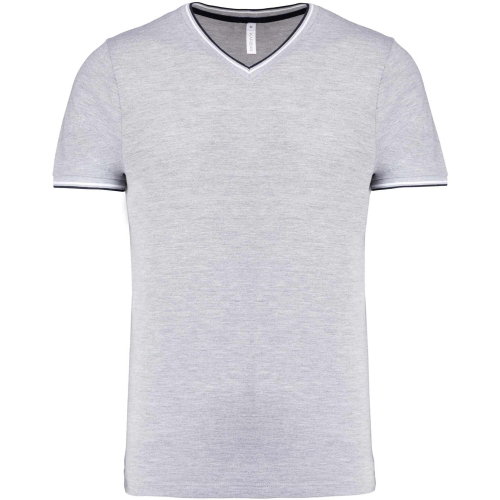 Personalized V-neck pique T-shirt, Men's t-shirts, Size: S, Color: White, Size: S, Color: rosu, Size: S, Color: Navy, Size: S, C