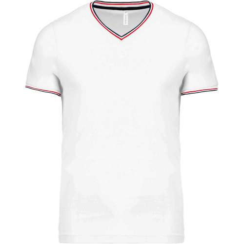 Tricou V-neck pique, Tricouri pentru barbati