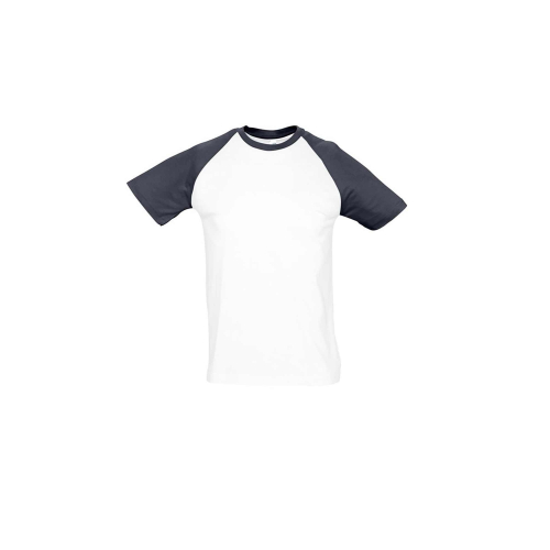 Sol's customized two-tone T-shirt for men, Men's t-shirts, Size: S, Color: Black_Red, Size: S, Color: Grena_Grey, Size: S, Color