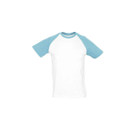 Sol's customized two-tone T-shirt for men, Men's t-shirts, Size: S, Color: Black_Red, Size: S, Color: Grena_Grey, Size: S, Color
