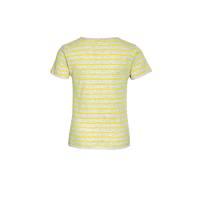 Trendy personalized t-shirt for children, Kid's T-shirts, Size: 4 years, Color: gray with lime yellow, Size: 4 years, Color: whi