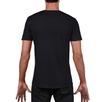 Personalized V-neck T-shirt for men, Men's t-shirts, Size: S, Color: White, Size: S, Color: Black, Size: S, Color: Grey, Size: S