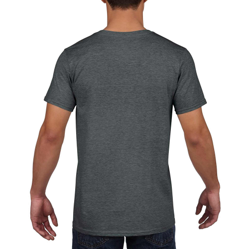 Personalized V-neck T-shirt for men, Men's t-shirts, Size: S, Color: White, Size: S, Color: Black, Size: S, Color: Grey, Size: S