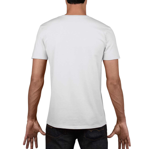 Personalized V-neck T-shirt for men, Men's t-shirts, Size: S, Color: White, Size: S, Color: Black, Size: S, Color: Grey, Size: S