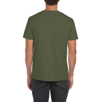 Classic soft personalized t-shirt for men, Men's t-shirts, Size: S, Color: White, Size: S, Color: Black, Size: S, Color: rosu, S