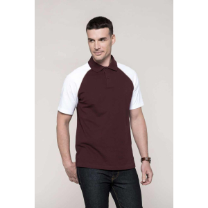 Tricou polo Base Ball Kariban, Tricouri polo pentru barbati