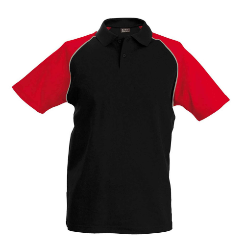 Tricou polo Base Ball Kariban, Tricouri polo pentru barbati