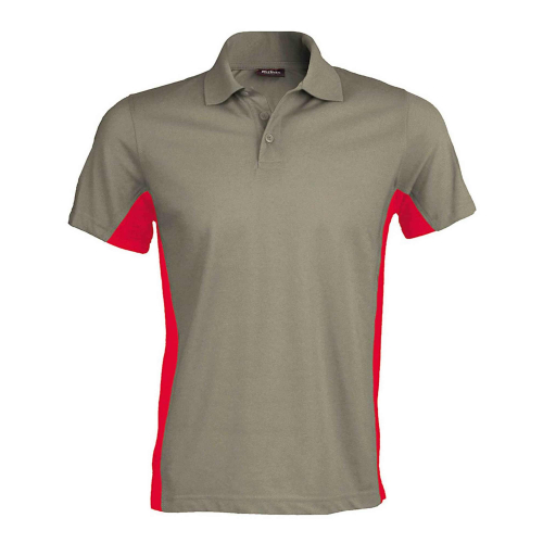 Tricou polo bicolor Kariban, Tricouri polo pentru barbati