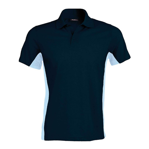 Tricou polo bicolor Kariban, Tricouri polo pentru barbati