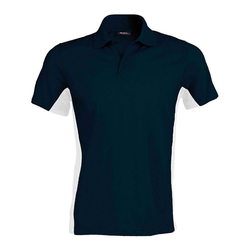 Tricou polo bicolor Kariban, Tricouri polo pentru barbati