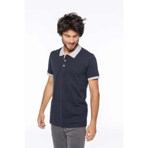 Tricou polo Two-Tone pentru barbati, Tricouri polo pentru barbati