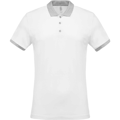 Custom Two-Tone polo shirt for men, Men's Polo Shirts, Size: S, Color: White, Size: S, Color: Black, Size: S, Color: rosu, Size: