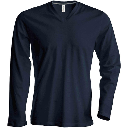 Kariban customized V-neck blouse for men, Men's Sweatshirts, Size: S, Color: White, Size: S, Color: Black, Size: S, Color: rosu,