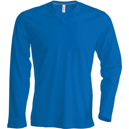 Kariban customized V-neck blouse for men, Men's Sweatshirts, Size: S, Color: White, Size: S, Color: Black, Size: S, Color: rosu,