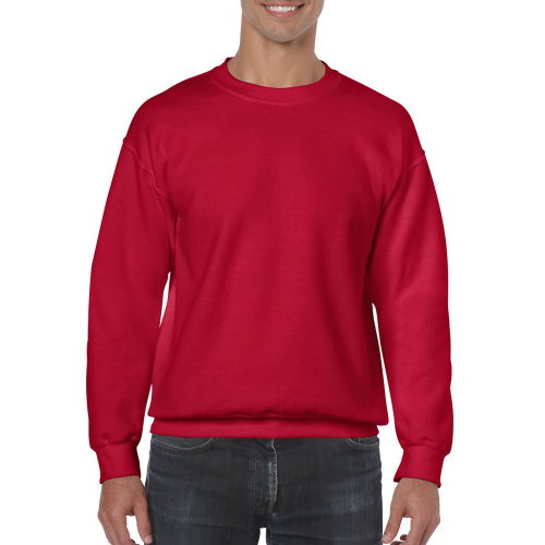Gildan Heavy unisex customized blouse, Men's Sweatshirts, Size: S, Color: White, Size: S, Color: Black, Size: S, Color: rosu, Si