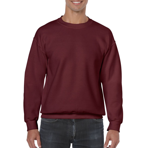 Gildan Heavy unisex customized blouse, Men's Sweatshirts, Size: S, Color: White, Size: S, Color: Black, Size: S, Color: rosu, Si