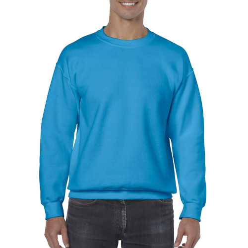 Gildan Heavy unisex customized blouse, Men's Sweatshirts, Size: S, Color: White, Size: S, Color: Black, Size: S, Color: rosu, Si