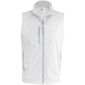 Kariban customized softshell vest for men, Men's Bodywarmer, Size: S, Color: White, Size: S, Color: Black, Size: S, Color: rosu, 2