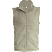 Personalized Kariban fleece vest for men, Men's Bodywarmer, Size: S, Color: Black, Size: S, Color: rosu, Size: S, Color: Grey, S