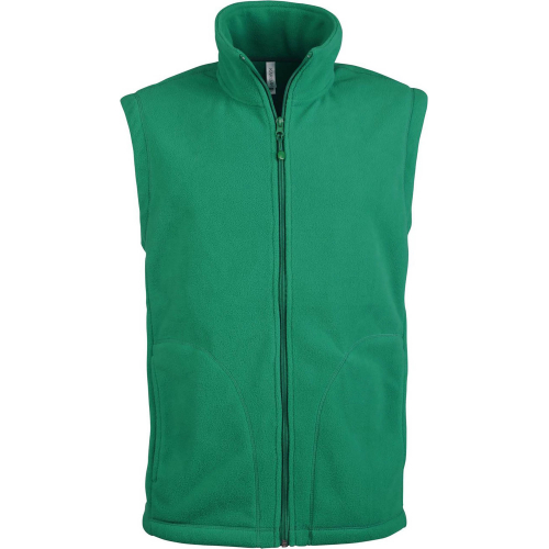 Personalized Kariban fleece vest for men, Men's Bodywarmer, Size: S, Color: Black, Size: S, Color: rosu, Size: S, Color: Grey, S